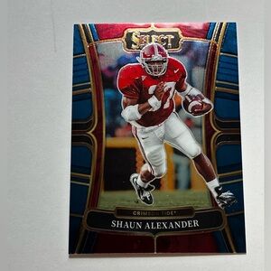 Panini Select Shaun Alexander Card Alabama Football NFL